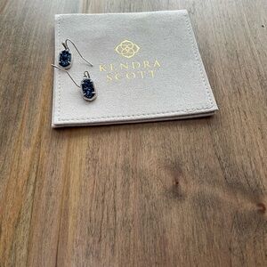 Kendra Scott Midnight Blue Drop Earrings